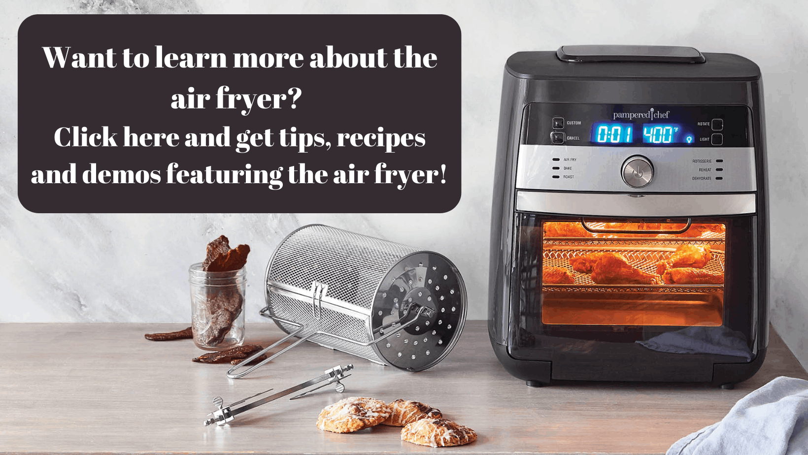 Pampered Chef Air Fryer